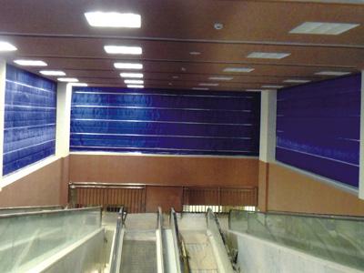 无机纤维复合帘面安装